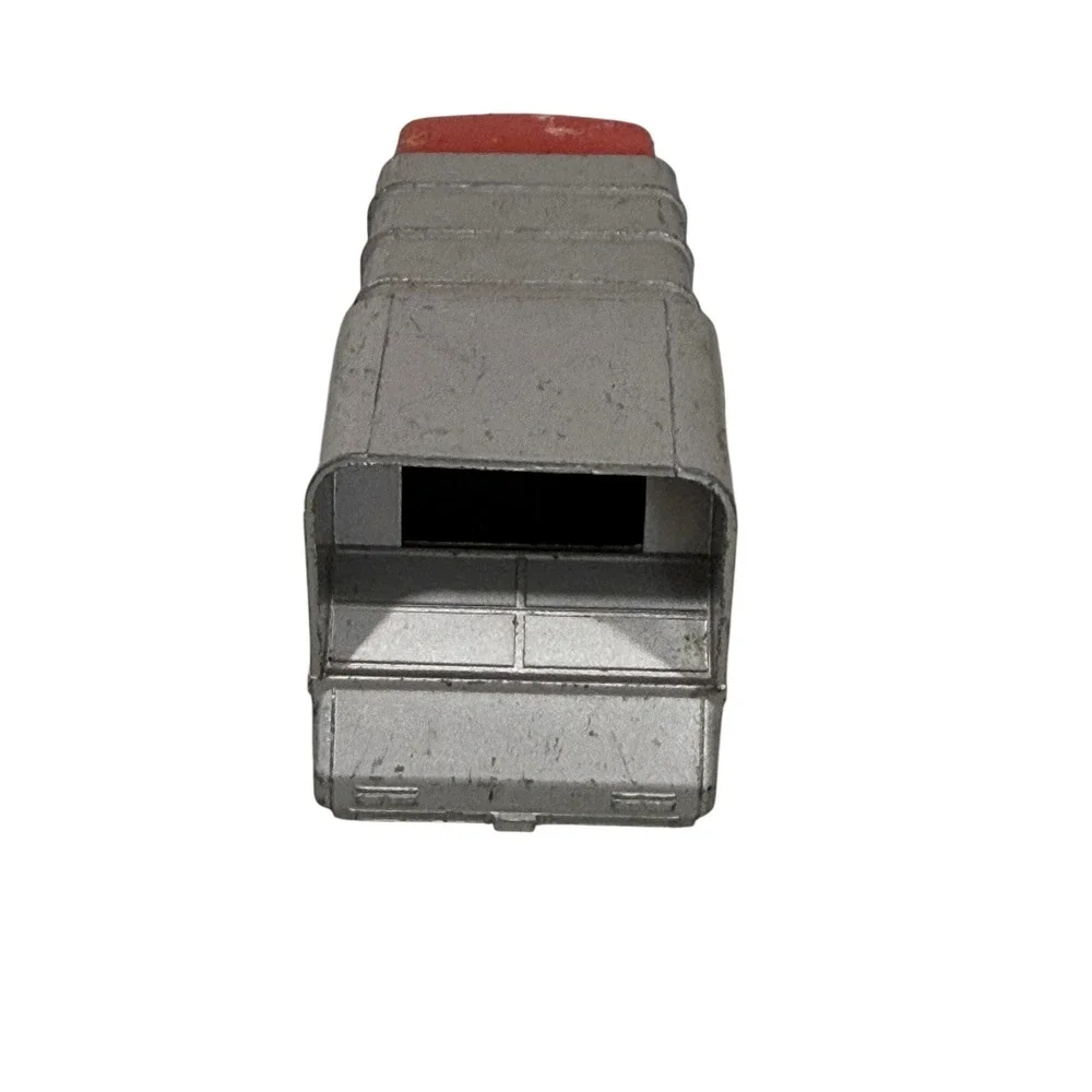 Vintage Matchbox King Size Refuse Truck K-7 Lesney Red Silver Cleansing Service